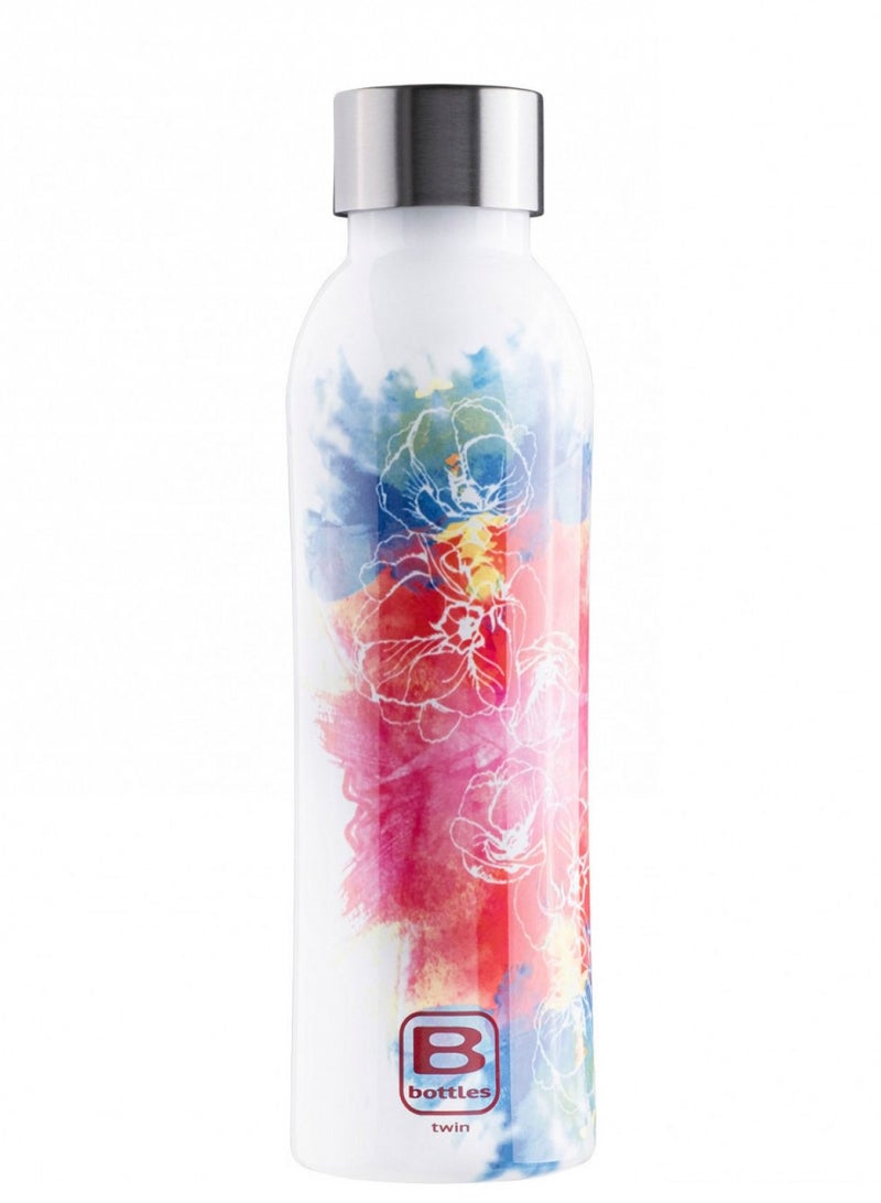 Bugatti Casa Bugatti Watercolor Red & Blue B Bottles Twin 500 ML - Image 1
