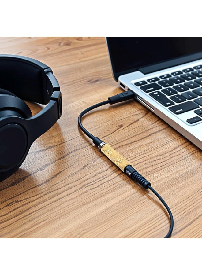 4pcs Female to Female Aux Adapter 3.5mm,Gold Zinc Alloy Stereo Coupler,Plug & Play Audio Connector for Car/Home Devices - Image 5