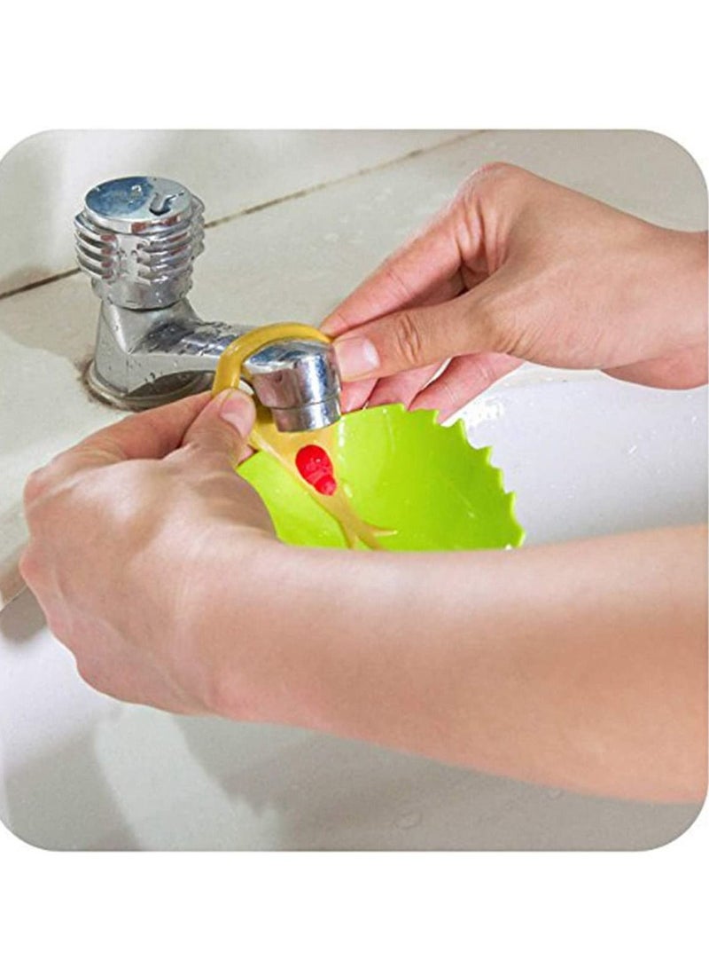 SYOSI Faucet Extender (2 Pack), Sink Handle, Safe Fun Hand-Washing Solution for Babies, Toddlers, Teach Your Kids Good Sanitation Habits - Image 2