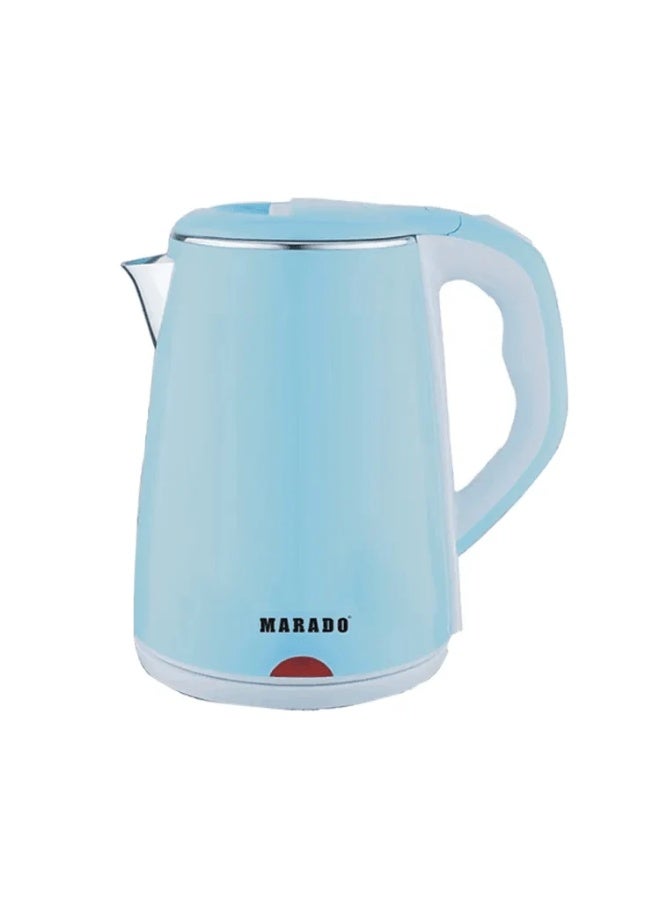 MARADO Stainless Steel Electric Kettles Inside, Double Wall Hot Water Heater, Electric Teapot Warmer Cool Touch - Image 3
