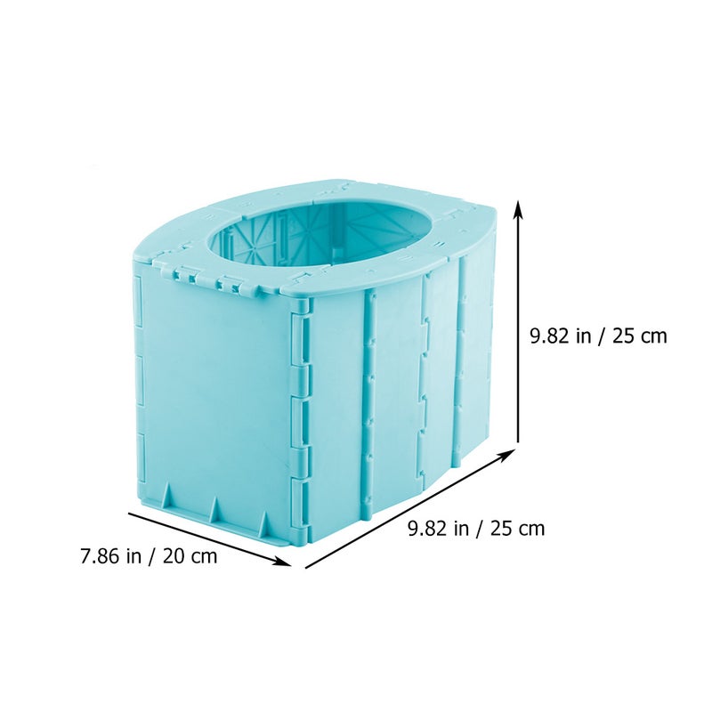 1pc Baby Foldable Toilet Outdoor Baby Closestool Portable Children Potty - Image 2