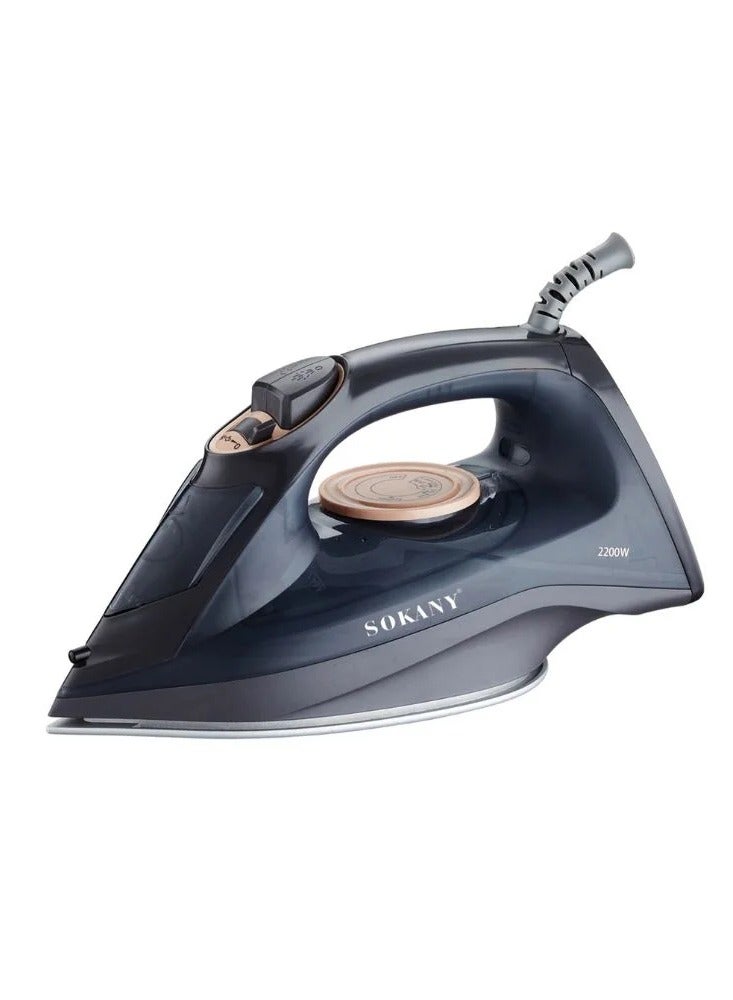 sokany Sokany Steam Iron, 2200 Watt, Black - SL-6699 - Image 4