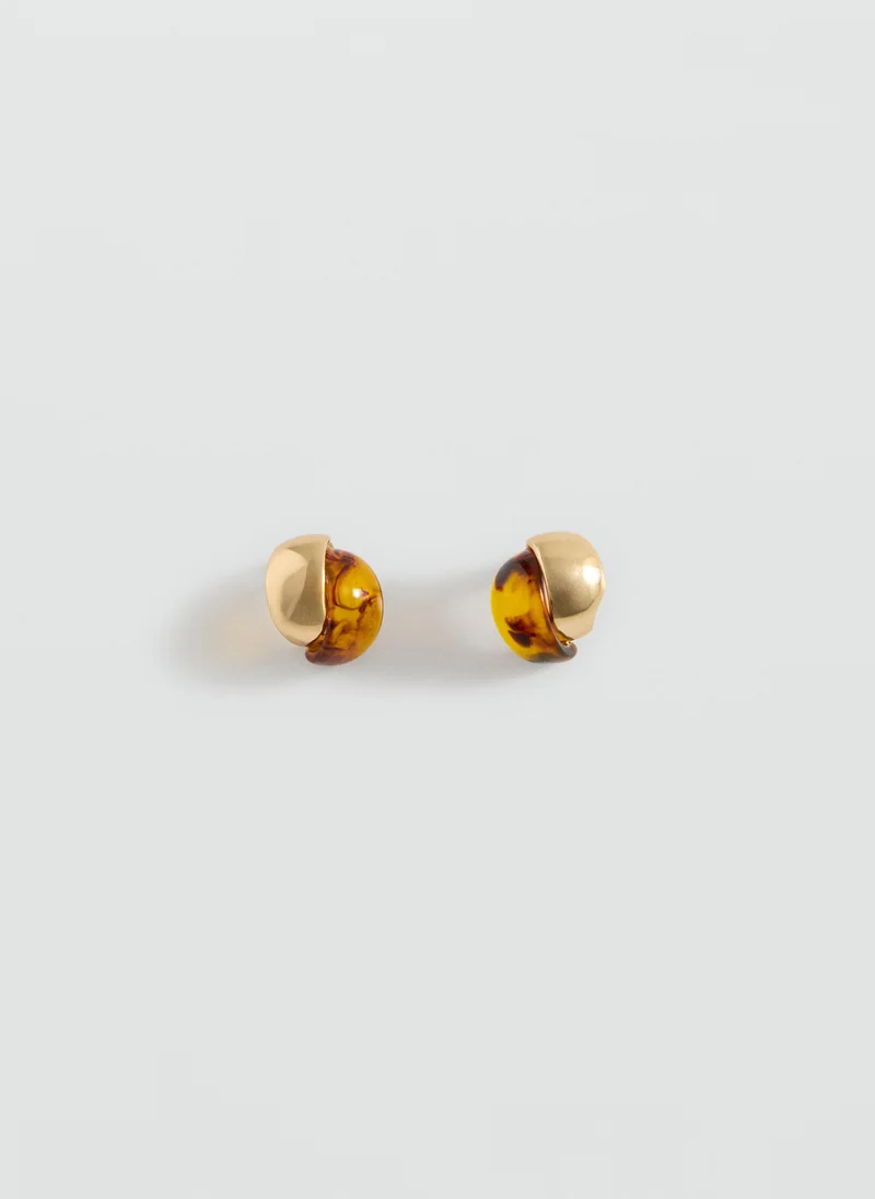Mango  Mixed resin earrings for Women | Best Price UAE
