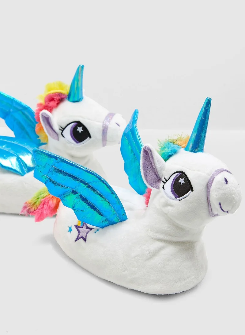 SOUTH BEACH Unicorn Bedroom Slippers