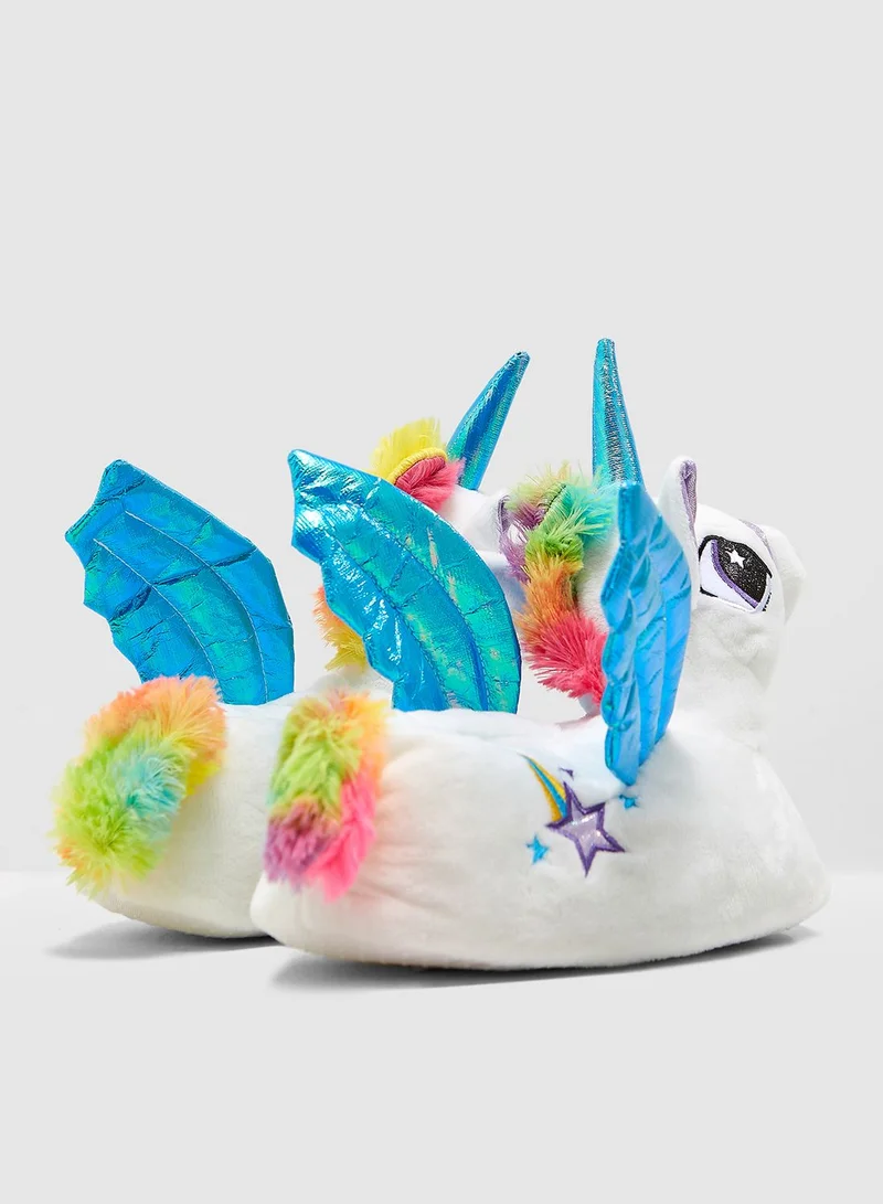SOUTH BEACH Unicorn Bedroom Slippers