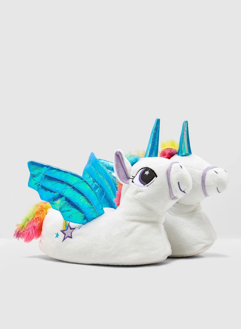 SOUTH BEACH Unicorn Bedroom Slippers