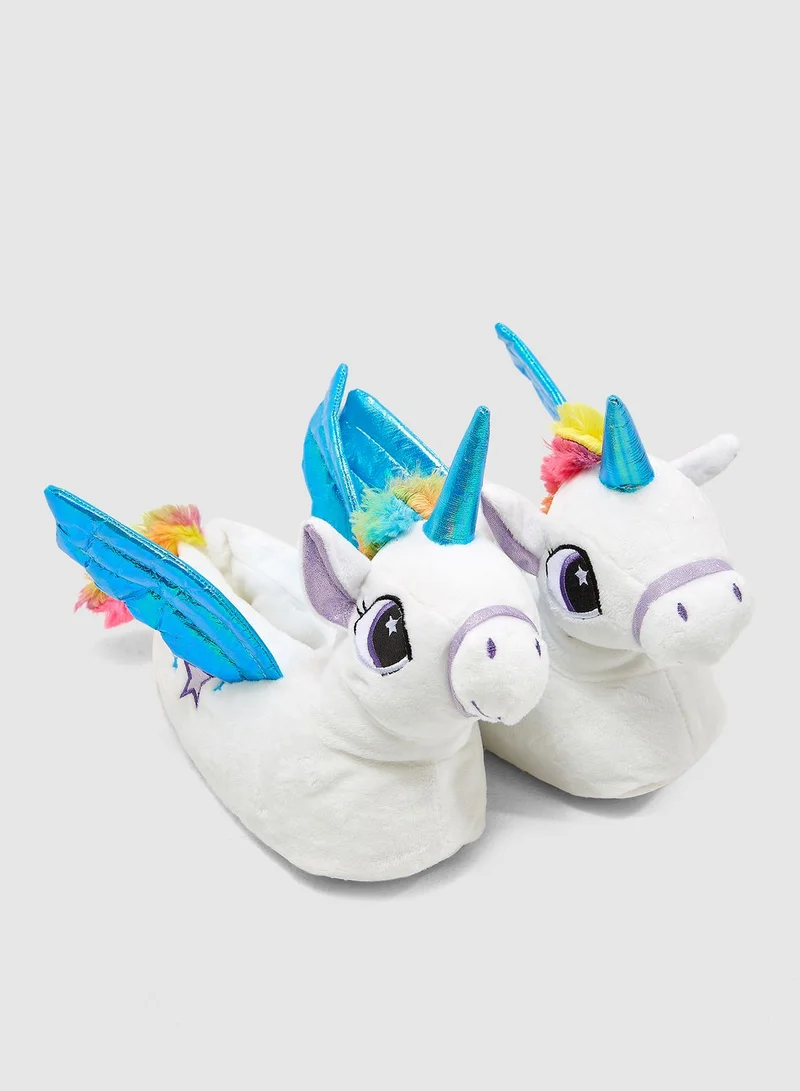 SOUTH BEACH Unicorn Bedroom Slippers