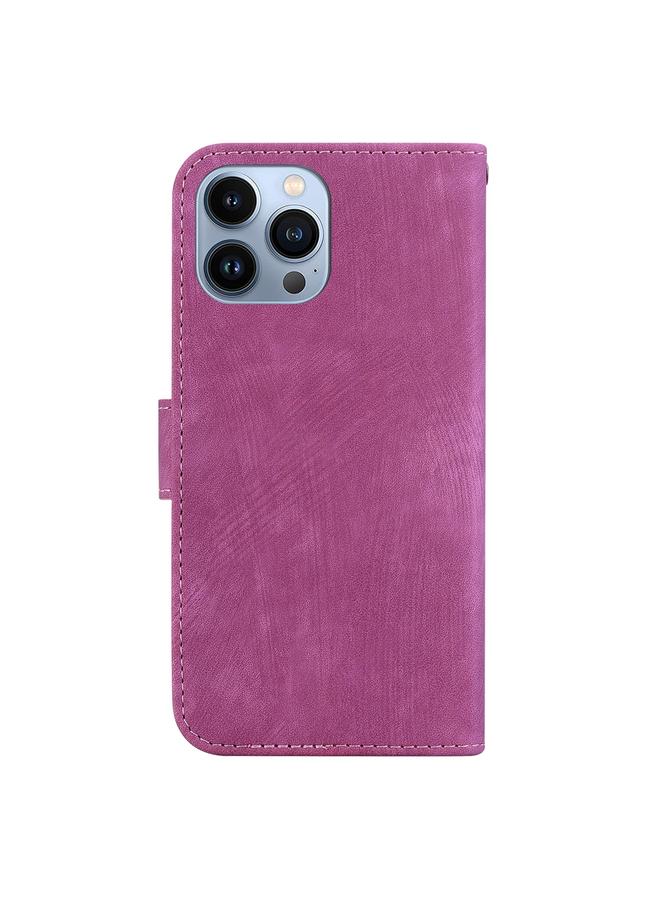 Zaboon Case For iPhone 13 Pro Max Little Tiger Embossed Leather Phone Case - Image 3