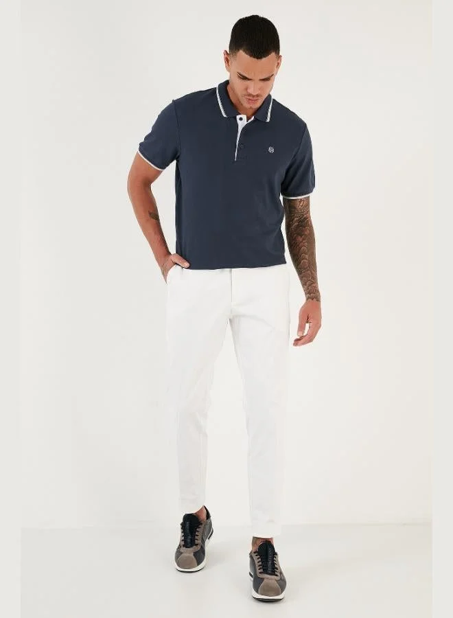 Buratti  Buratti Cotton Slim Fit Buttoned 2-Pack Polo Collar T-Shirt Men's Polo Collar T-Shirt 5902118S2 for Men | Best Price UAE