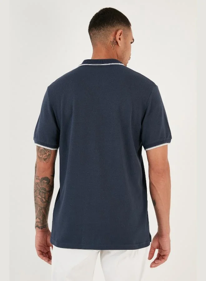 Buratti  Buratti Cotton Slim Fit Buttoned 2-Pack Polo Collar T-Shirt Men's Polo Collar T-Shirt 5902118S2 for Men | Best Price UAE