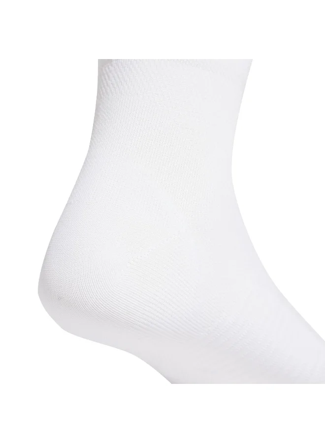 Adidas Adidas Runxadizerosock U White Running Socks For Men & Women