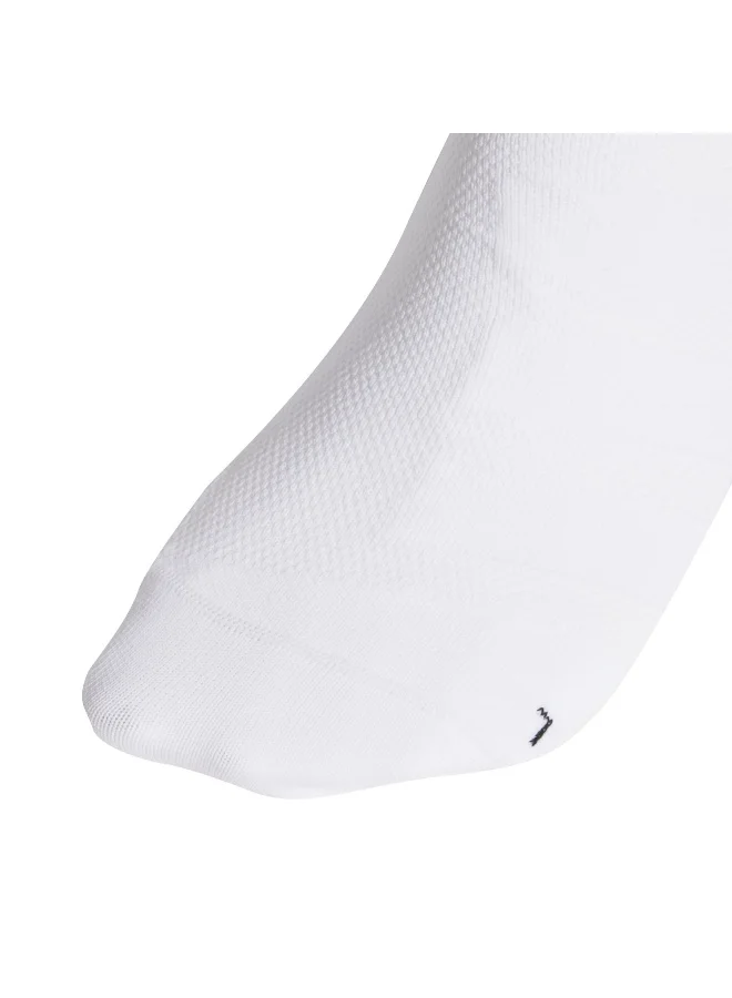 Adidas Adidas Runxadizerosock U White Running Socks For Men & Women
