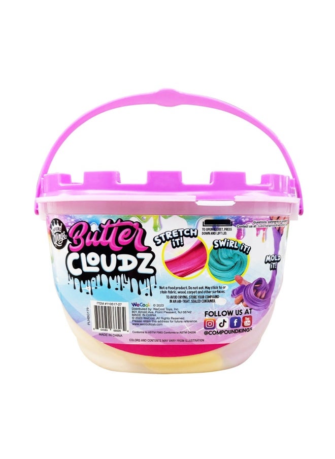 WeCool Compound Kings Butter Cloudz Campfire S'mores Scented Slime in a Tub (380 g)  - Image 4