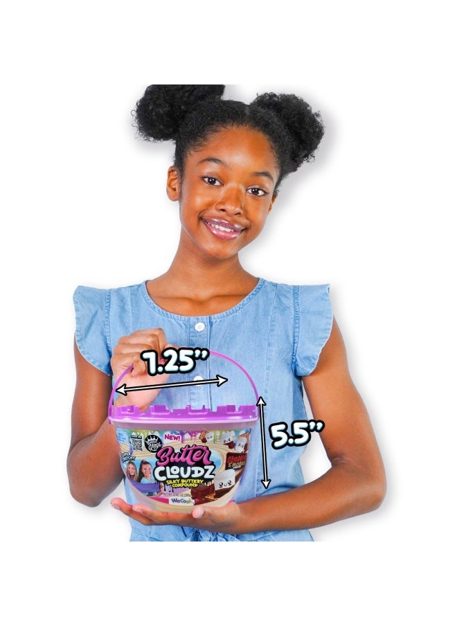 WeCool Compound Kings Butter Cloudz Campfire S'mores Scented Slime in a Tub (380 g)  - Image 5