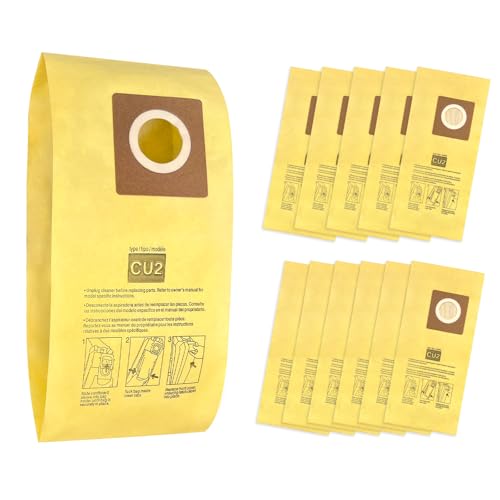 Kerneed 12 Pack AH10243 Vacuum Bags for Hoover Commercial Hushtone CU2 Upright Cleaners CH54013 CH54015 CH54113 CH54115#Part AH10243 - Image 1