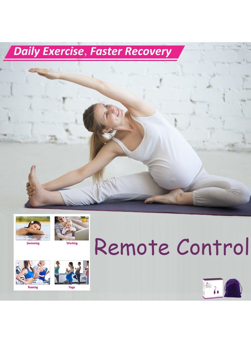 Muscle Massager Tissue Massage for Pain Relief Exercise Products Remote Control Violet