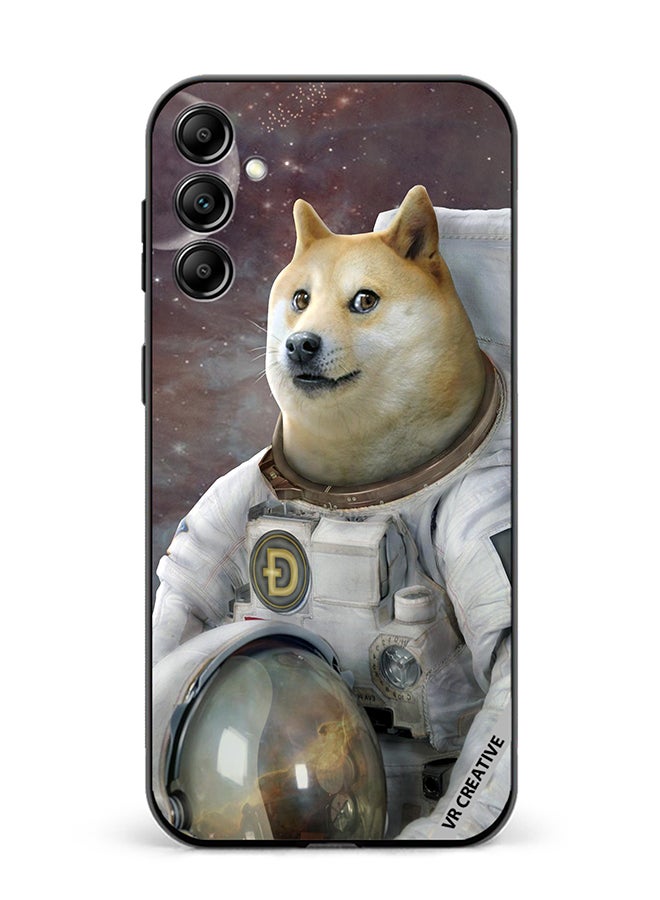 VR CREATIVE Protective Case Cover For Samsung Galaxy A55 Doge To Space Design Multicolour - Image 1