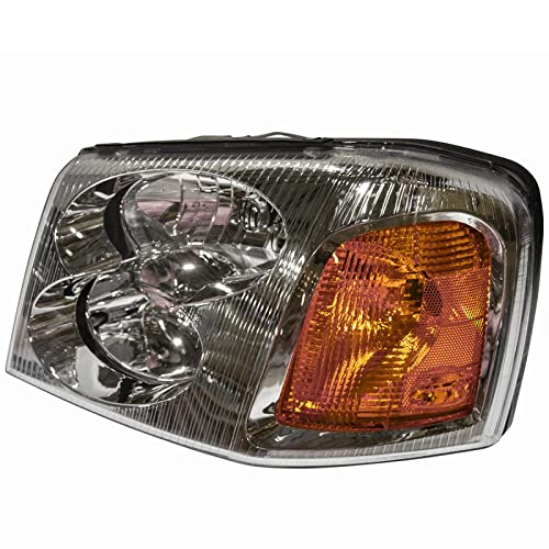 TRQ Driver & Passenger Side Headlight Assembly Set Headlights Driver & Passenger Side Compatible with 2002-2009 GMC Envoy 2002-2006 Envoy XL 2004-2005 Envoy XUV GM2502220 GM2503220 - Image 4