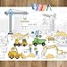 Tevxj Construction Coloring Poster for Dump Truck Giant Coloring Tablecloth Large Wall Art Coloring Poster Huge Table Cover Christmas Gift Birthday Party Supplies Favor 314 x 433 Inch - Image 3
