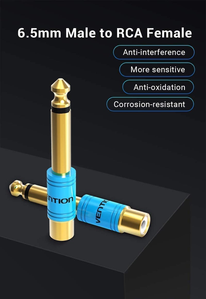 فينشن موصل صوت VENTION (من 6.5 مم إلى RCA، عبوة واحدة) - Image 3
