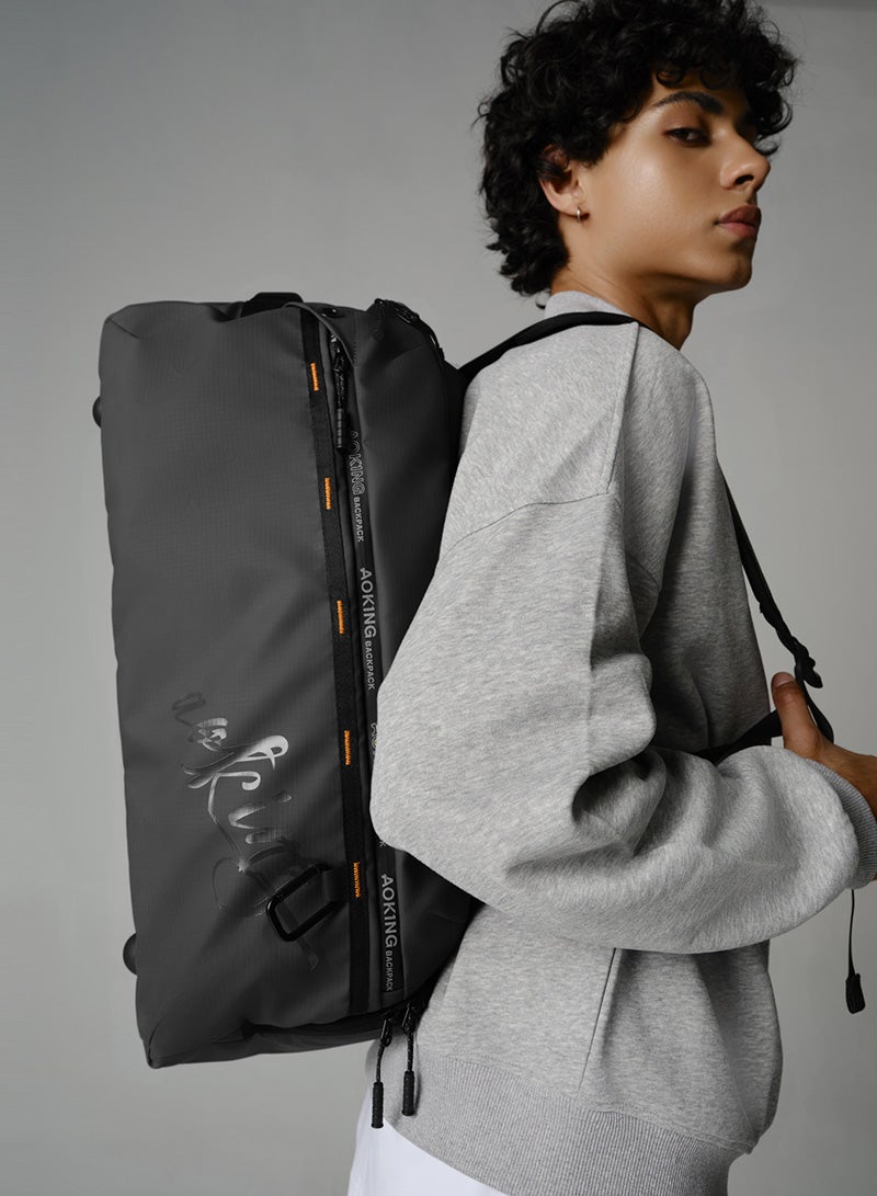 AOKING Men's Large Capacity Multifunctional Business Short-Distance Travel Hand Luggage Bag Fitness Bag - Image 1