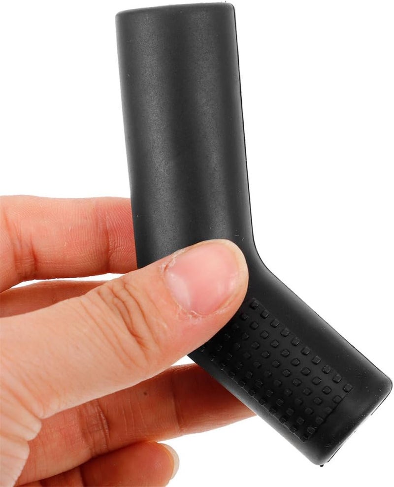 4pcs Black Rubber Motorcycle Gear Shift Lever Sleeve Anti-Slip Shifter Covers Protector Set for Dirt Bikes and Motorbikes - Image 4
