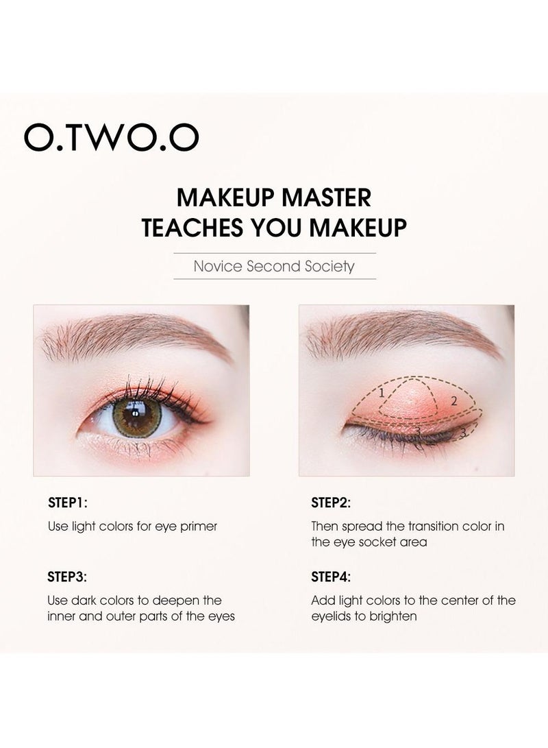 O.TWO.O O2O Moroccan Eyeshadow Palette 4 Colors No. 04 - 13.5g - Image 3