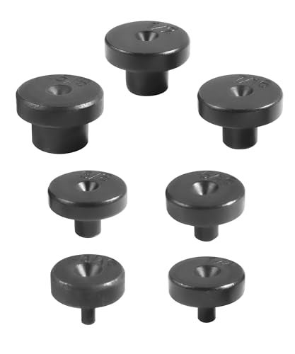 VARGTR 7PCS Double Flare Tool AdaptersCar Accessories Tubing and Flaring Tool Kit Replacement HeadTubing and Flaring Tool KitFit for 31614516387161258 Inch Tube Expander Flaring - Image 1