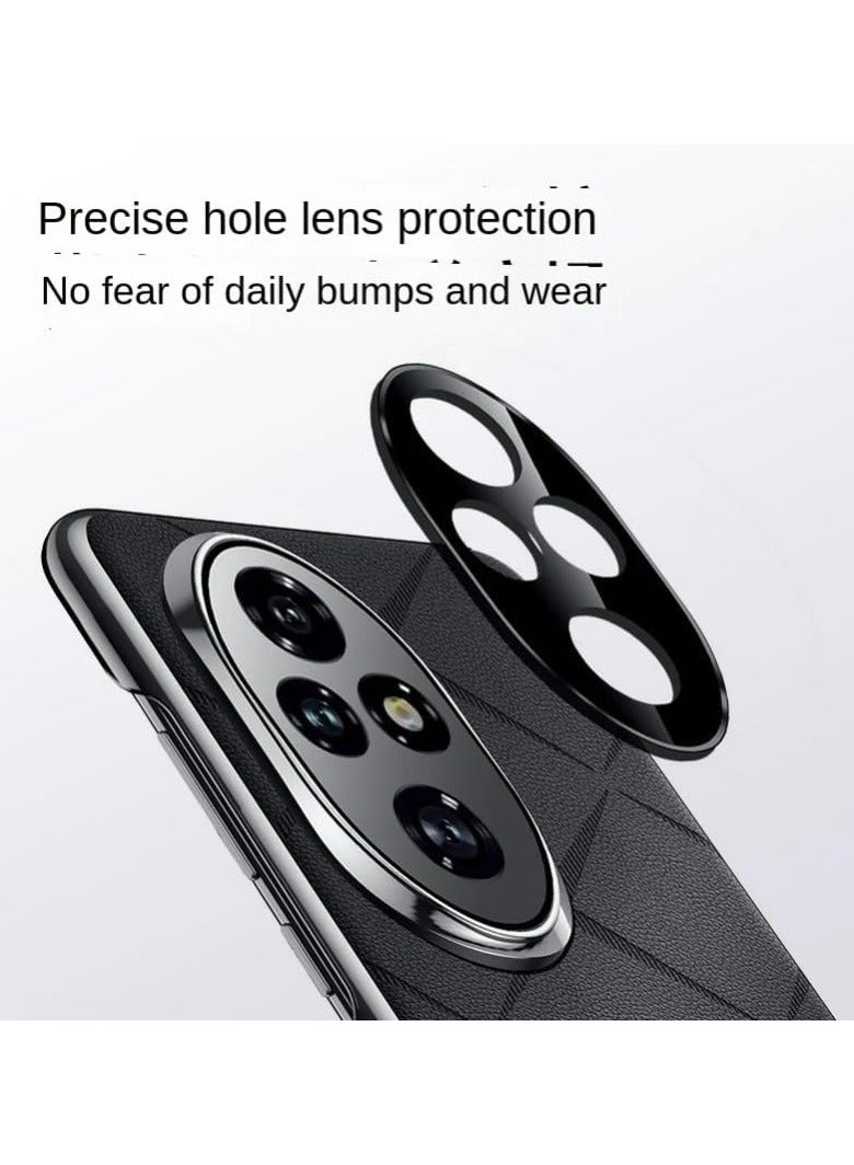 general Case Compatible with Deluxe Plain Leather Honor 200 Pro, Camera Lens Protection, Shock and Drop Protection Case, Hard Slim Case Compatible with Honor 200 Pro - Image 2