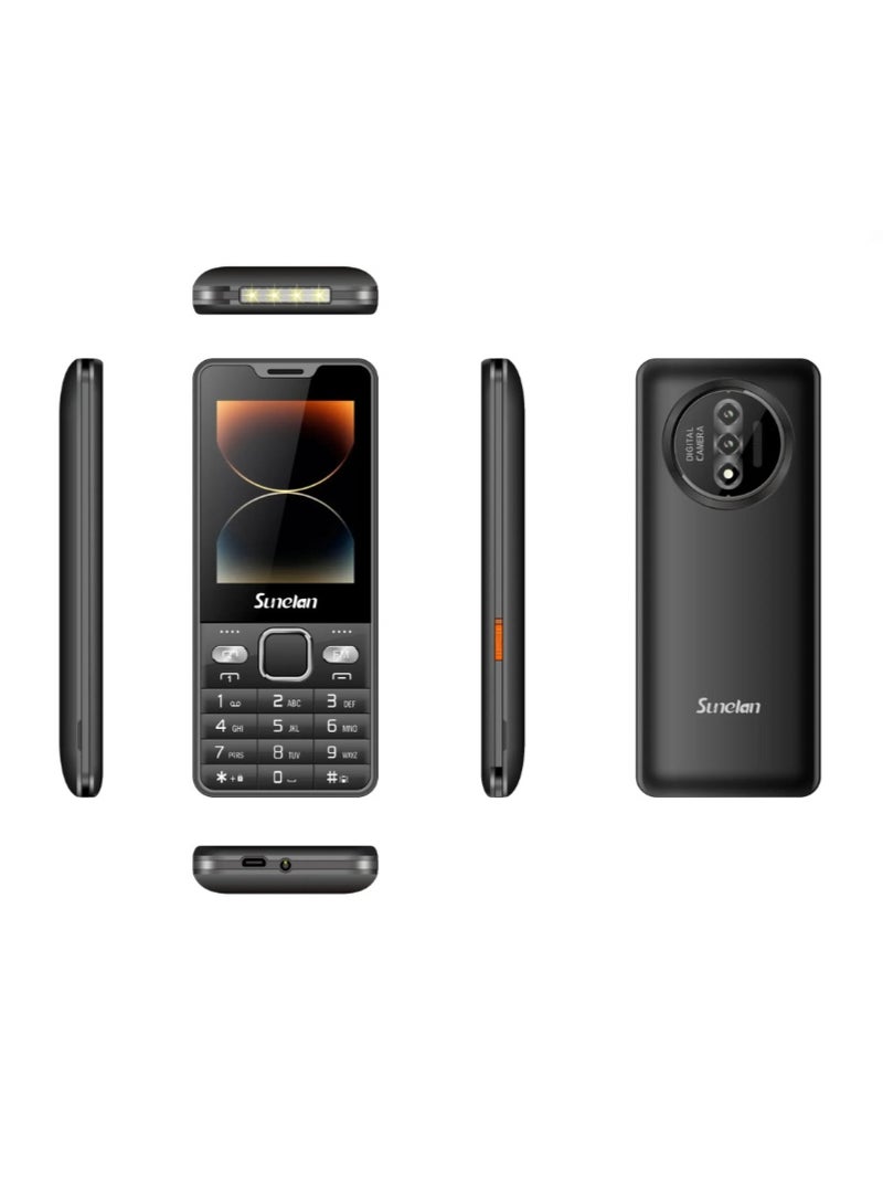  ‏سونيلان هاتف سونيلاين Miracle 50 ثنائي الشريحة ببطارية 3000 مللي أمبير اسود - Image 2