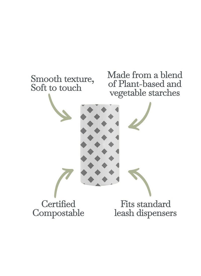 LuQu - Diaper Disposal Bag Dispenser with 2 Biodegradable Garbage Bag Rolls-Pack of 2 - Image 1