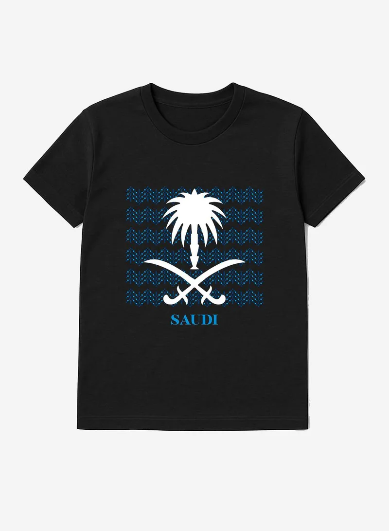 Lowha Cotton T-Shirt for Saudi National Day, Founding Day, Everyday Saudi Pride Wear for Women & Men