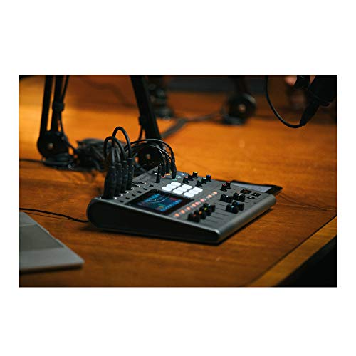Zoom PodTrak P8 Podcast Recorder, 6 Microphone Inputs, 6 Headphone Outputs, Phone Input, Sound Pads, Onboard Editing, Record to SD card, USB Audio Interface, Battery Powered - Image 2