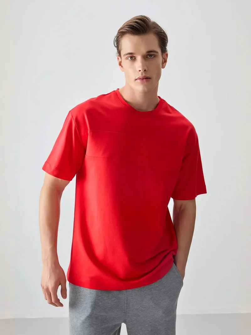تومي لايف TOMMY Oversized Crew Neck T-Shirt