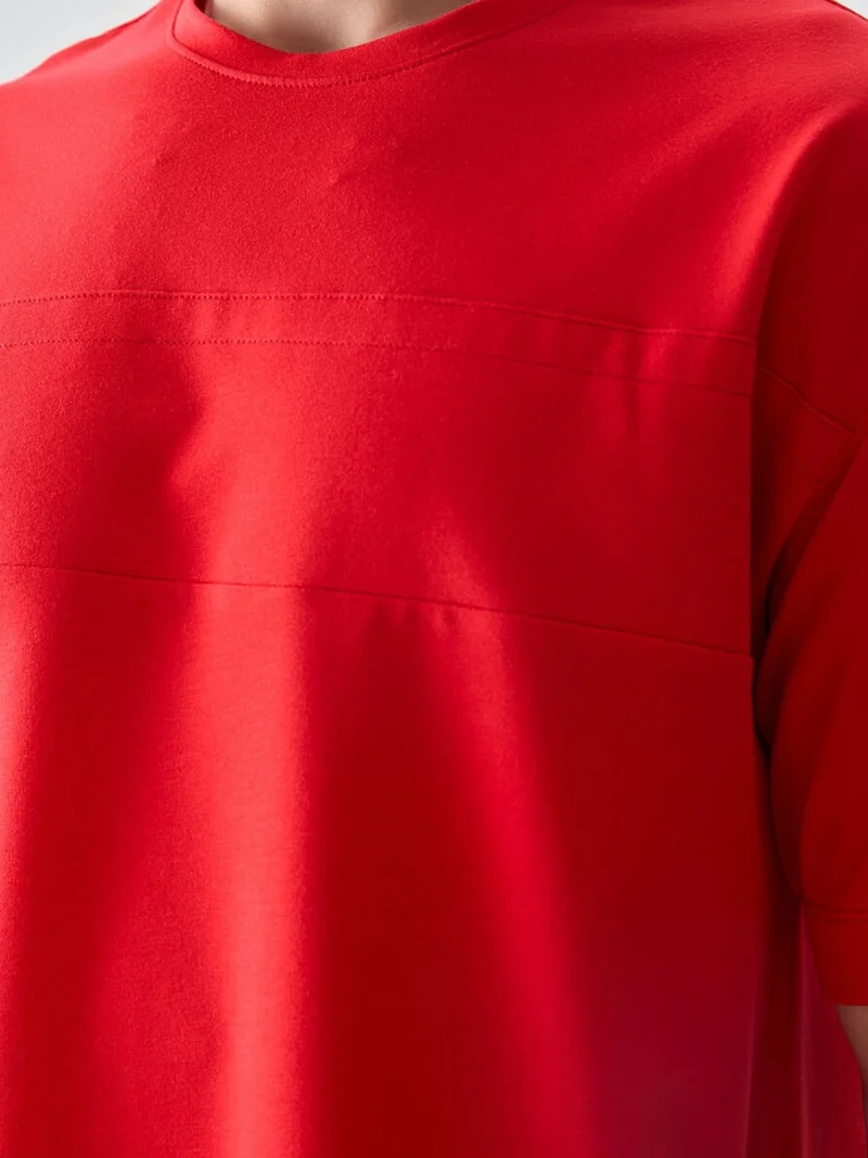 تومي لايف TOMMY Oversized Crew Neck T-Shirt