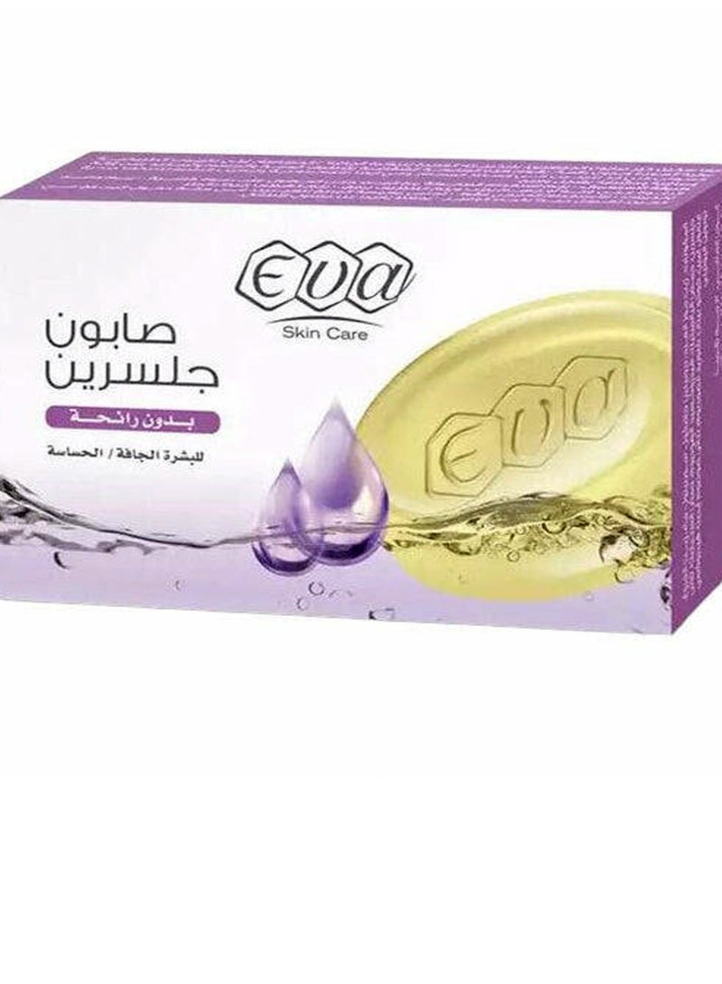 Eva Glycerin Soap Fragrance Free 120 GM - Image 1
