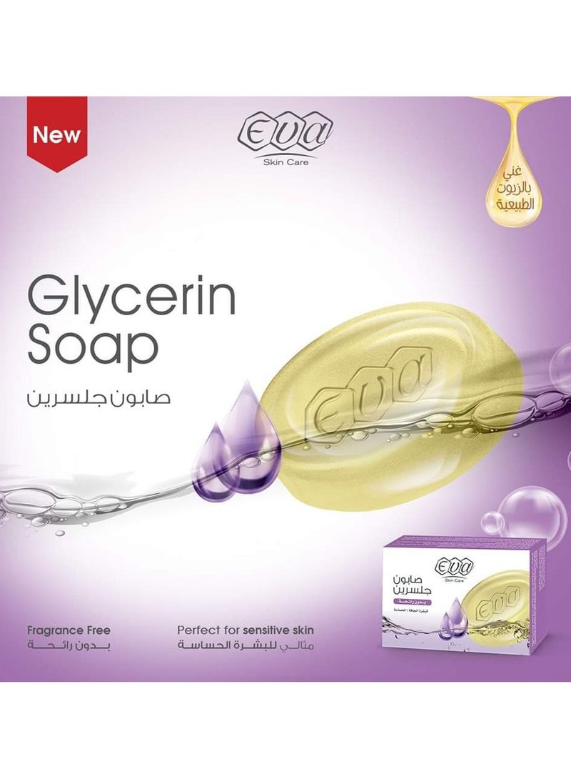 Eva Glycerin Soap Fragrance Free 120 GM - Image 3