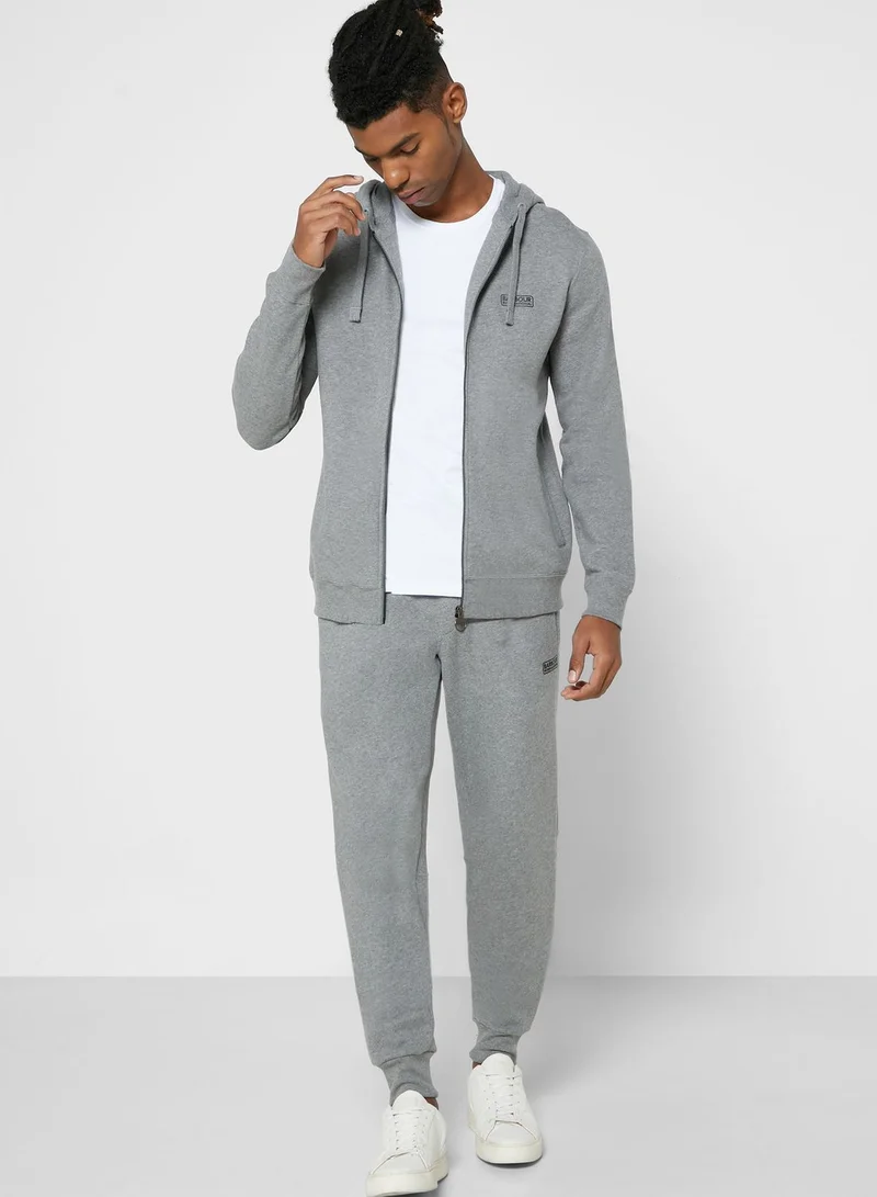 Barbour International Essential Zip Through Hoodie