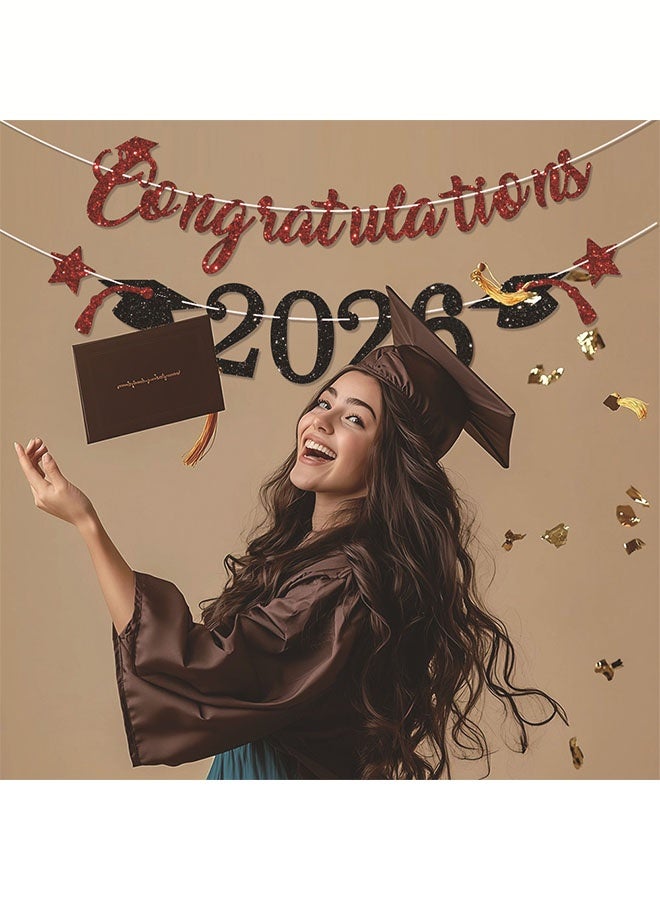 Happy D 2026 Graduation Banner – Graduation Party Decoration Flag - Image 5