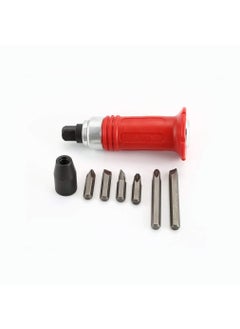 A. SHARIF A SHARIF Quan Neng Tools Heavy Duty Impact Driver 12 Drive with 6 Bits Screwdriver Bits Kit MultiFunctional HeavyDuty Hand Tools Set 7 Piece Set  - Image 5