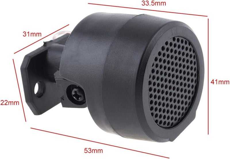 DriSentri 4pcs Dome Tweeters, 12V 500W High Efficiency Car Stereo Speakers, TP-006A Mini Dome Tweeter Speakers for Car Audio System Accessories - Image 2
