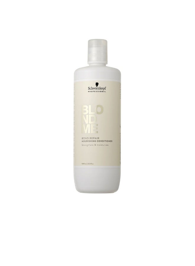 Schwarzkopf Blondme Bond Repair Nourishing Conditioner 1000ml - Image 1