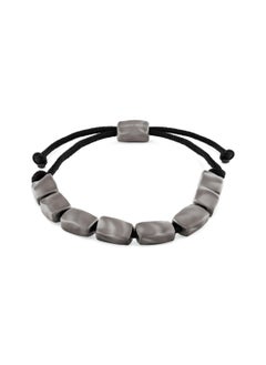 CALVIN KLEIN CALVIN KLEIN JEWELRY CK METALLIC WAVES MENS NYLON BRACELET - 35100034  - Image 3