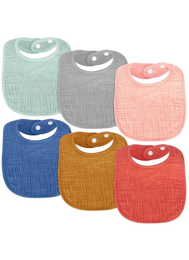 Accmor Muslin Baby Drool Bibs 6 Pack Baby Bandana Drool Bibs Soft Cotton Baby Bandana Bibs for Teething Drooling - pzsku/Z7A46850F5BAE9618C308Z/45/_/1737031153/3174a7fa-0349-49c0-92d1-4d01c6710503