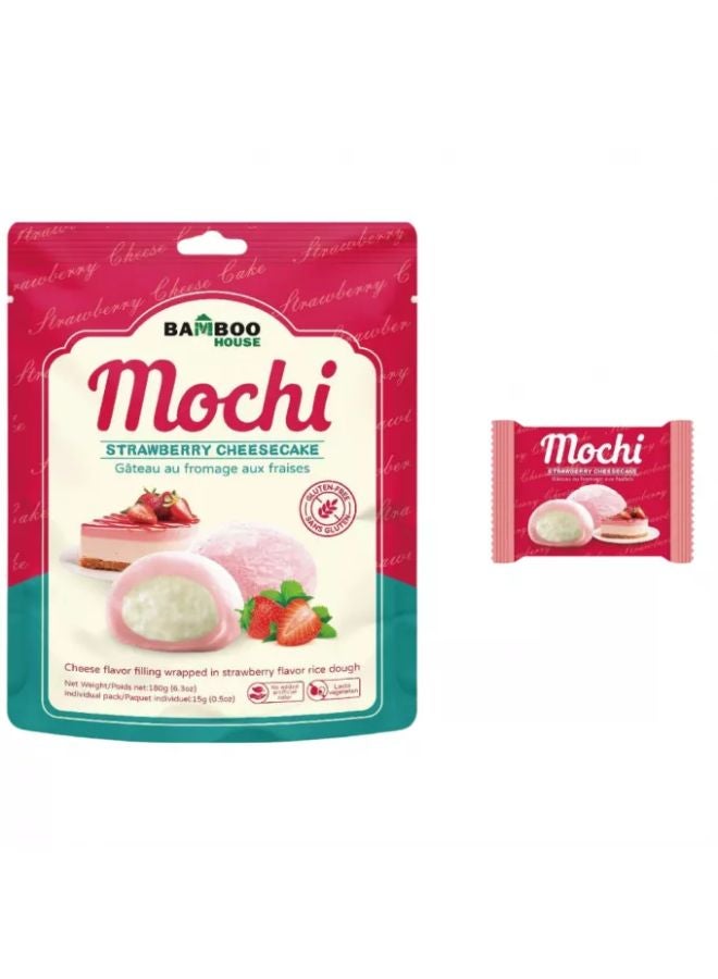 bamboo house موشي كعكة الجبن بالفراولة - Image 1