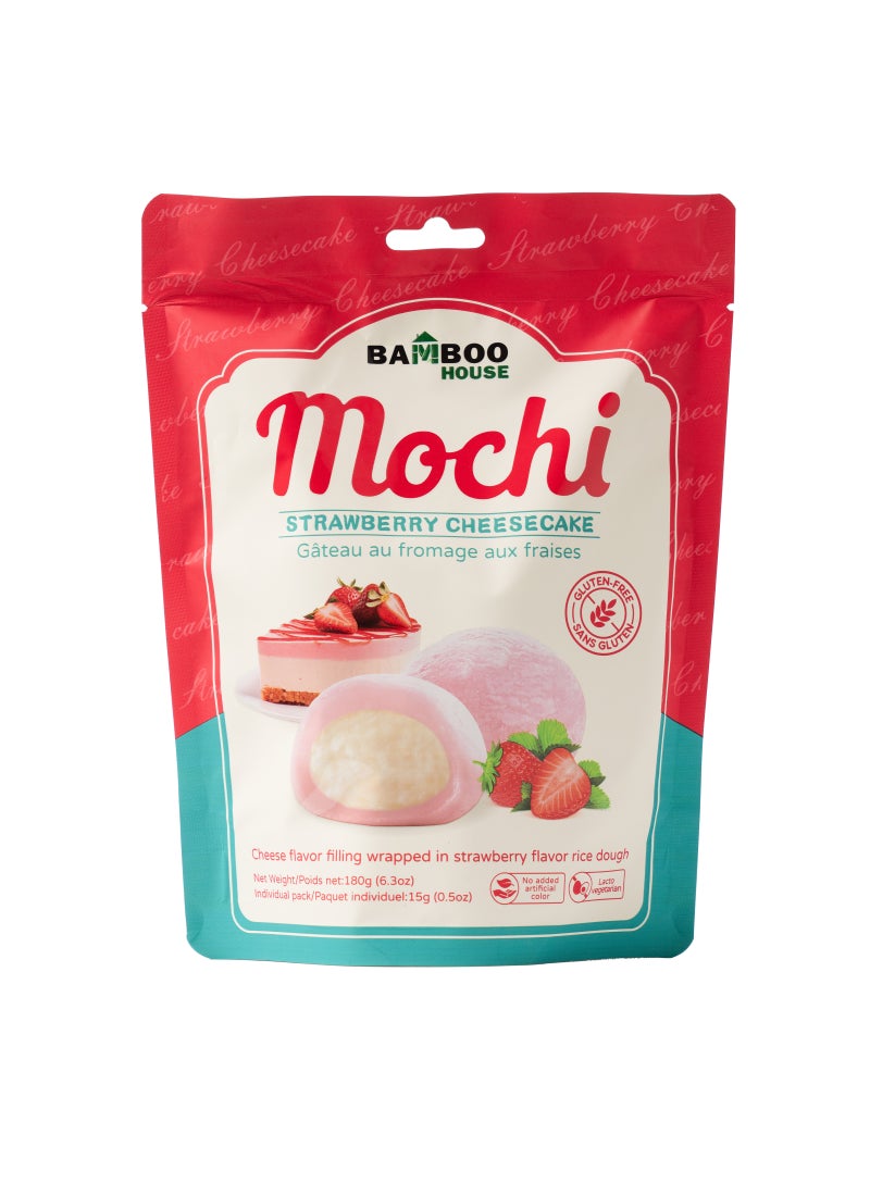 bamboo house موشي كعكة الجبن بالفراولة - Image 2
