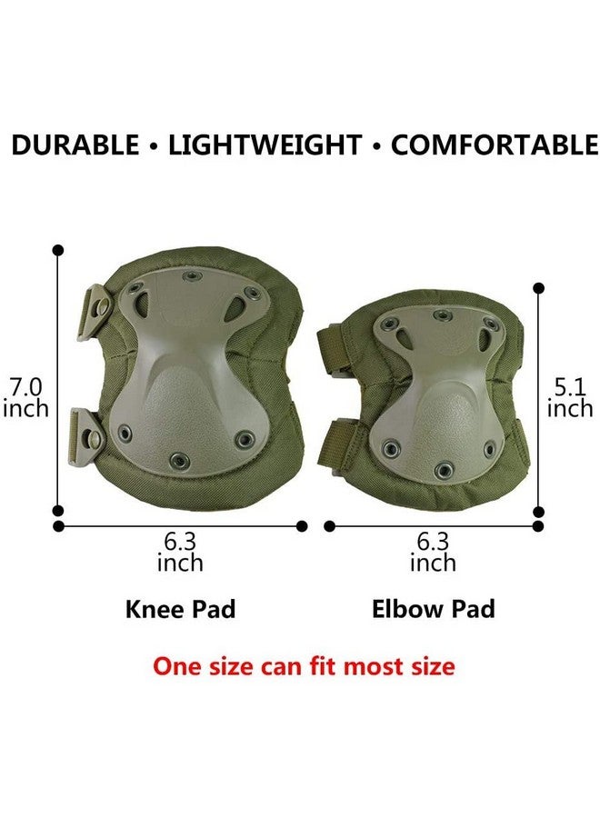 Linist مجموعة وسادات الركبة والمرفقين التكتيكية الاحترافية من لينست - مجموعة معدات تكتيكية متقدمة - Image 2