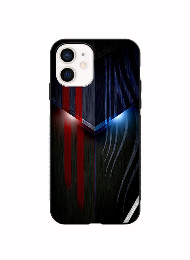 VR CREATIVE Protective Case Cover For Apple iPhone 12 mini Abstract Design Multicolour - Image 1