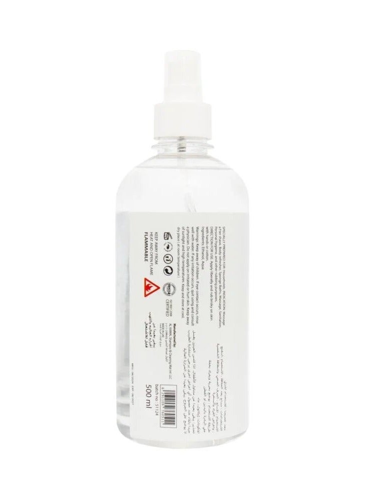 globalstar Ethanol 90% Alcohol antiseptic and disinfectant 500 ML - Image 2