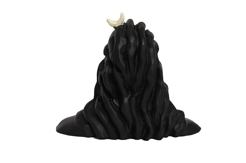 Karighar Adiyogi Shiv ji Idol for Home Decor Gift Puja Car Dashboard Statue Black Color 45 Inch Multicolor Fiber - Image 5